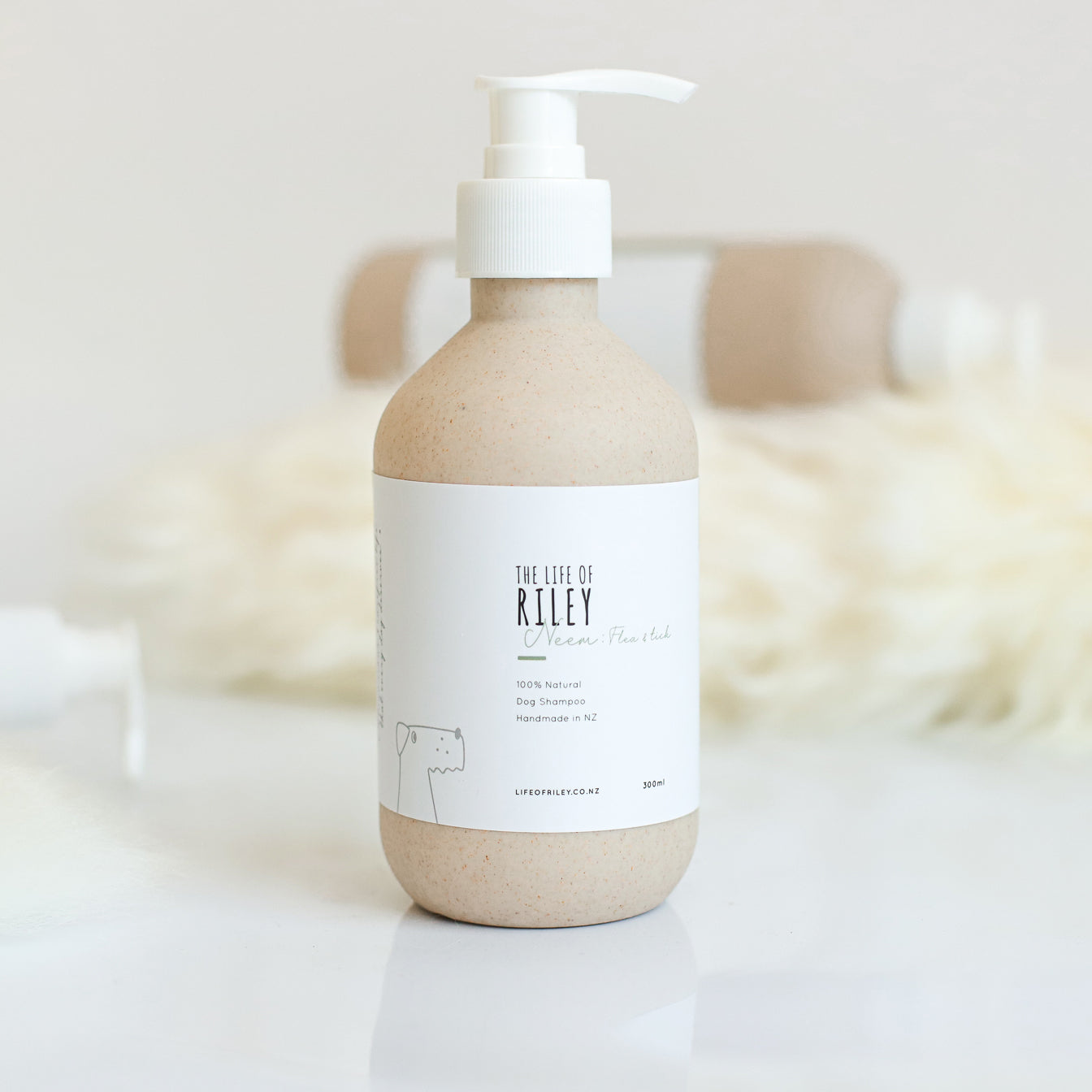 Dog Shampoo - Neem: Flea & Tick The Life of Riley  The Life of Riley