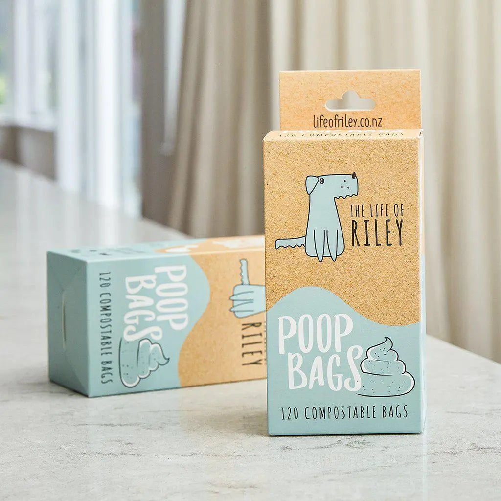 Compostable Dog Poop Bags 120 bags low price NZ - Main Image